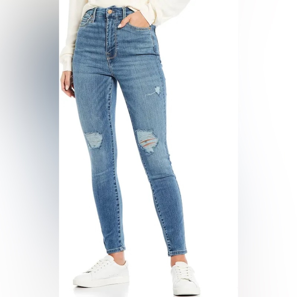 7 For All Mankind Light Blue Skinny Jeans